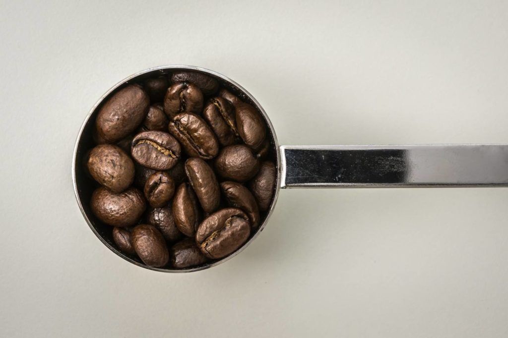 正しいコーヒー豆の量（大さじ2杯）を淹れるとプロの味が再現出来る