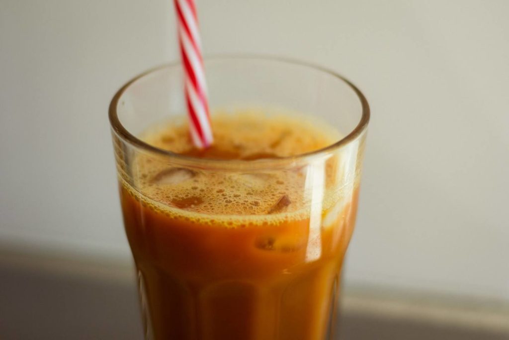 4. 【アレンジ】きな粉・ラテが豆乳とコーヒーにぴったり