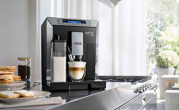 デロンギ エレッタ カプチーノ トップ全自動コーヒーマシンECAM45760B