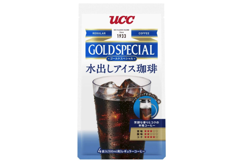 UCC ゴールドスペシャル 水出しアイス珈琲 コーヒーバッグ
