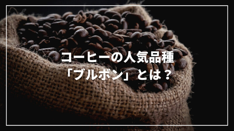 コーヒーの人気品種「ブルボン」とは？特徴からおすすめまで完全解説