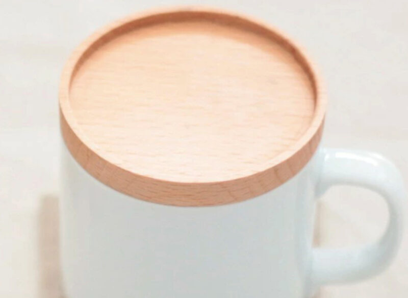 カップカバー 木製 ウッド マグカップ