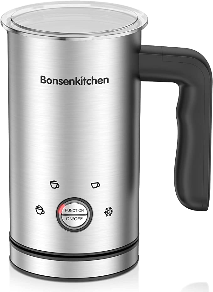 13.高密度のミルクフロスが作れる「Bonsenkitchen 電気ミルク泡立て器 」