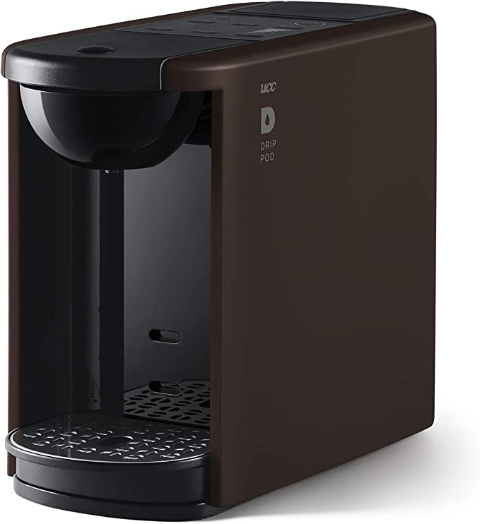 UCC ドリップポッド 一杯抽出 コーヒーマシン カプセル式 DP3 ブラウン
