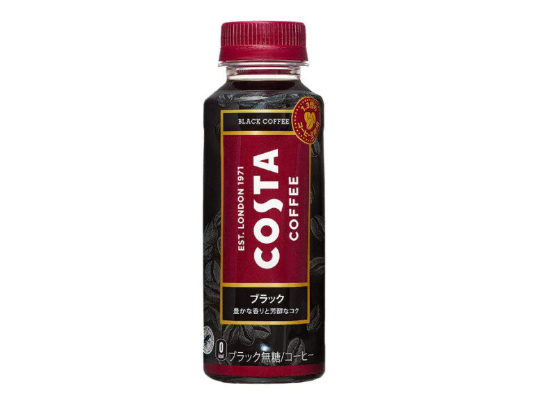 第9位. 通常の1.3倍のコーヒー豆使用「コカ・コーラ コスタ ブラック 」