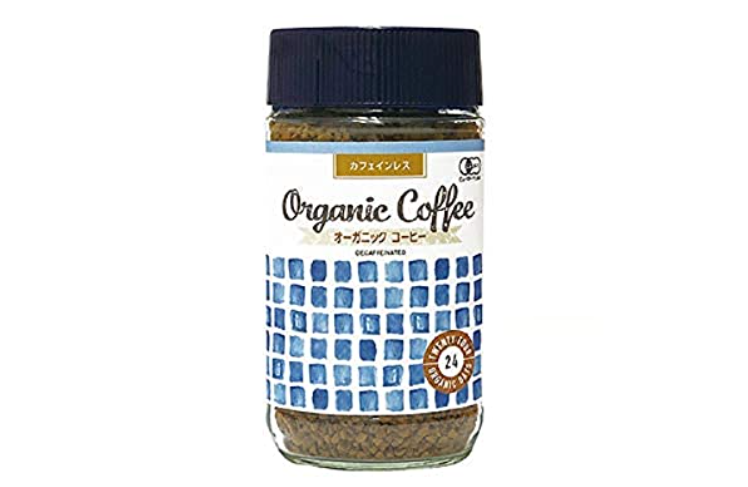 第5位. 有機JASでカフェインレス「24 Organic Days インスタント コーヒー オーガニック フェアトレード カフェインレス 100g」