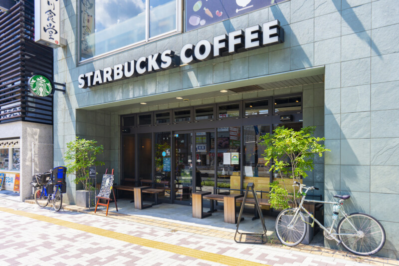 大阪のおしゃれなスタバでコーヒーを楽しもう！