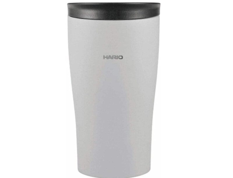 コーヒー専用におすすめ「HARIO(ハリオ)　フタ付き保温タンブラー STF-300-GR」
