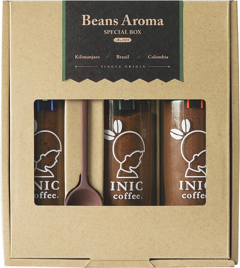 13．どんな方にも贈りやすいちょっと特別な内祝いなら「INIC coffee Beans Aroma スペシャルボックス No.2」