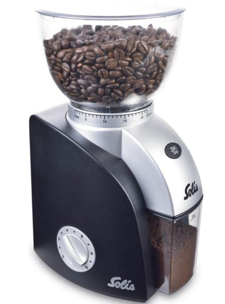 第11位. さまざまな種類のコーヒーに合わせた挽き目調節が可能「Solis スカラプラスコーヒーグラインダー SK1661」