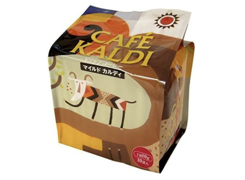 第5位. カルディの看板コーヒーのドリップバッグタイプ「カフェカルディ マイルドカルディ」