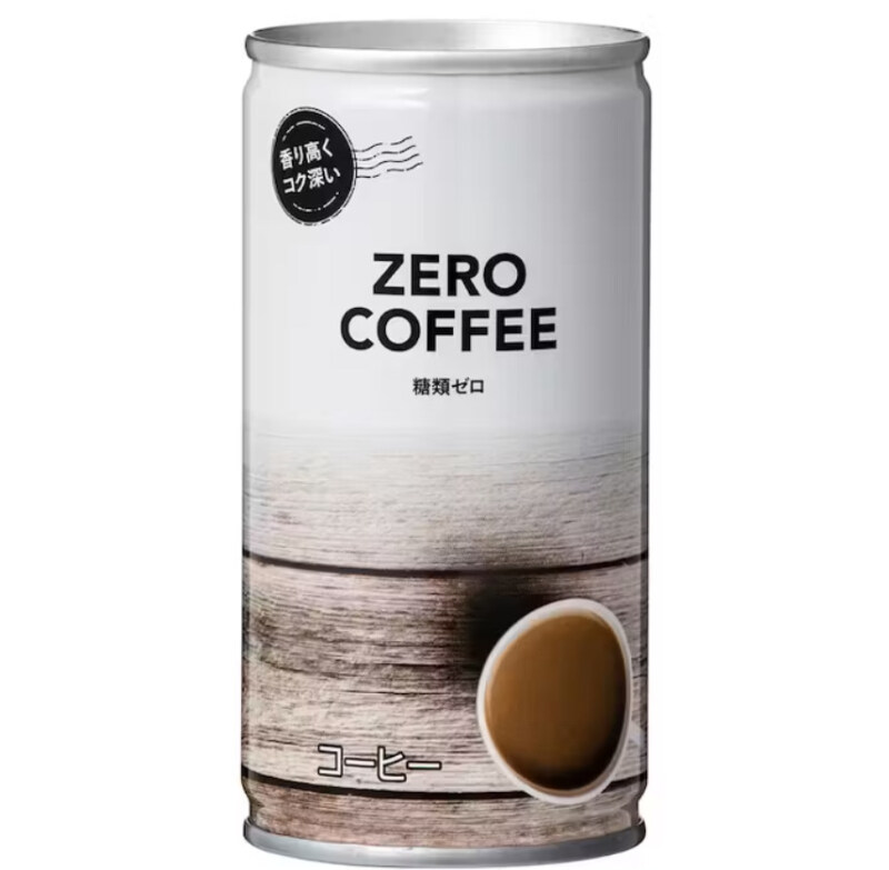 第8位. スッキリしてカロリー抑えめ「カインズ　糖類ゼロ　コーヒー缶」