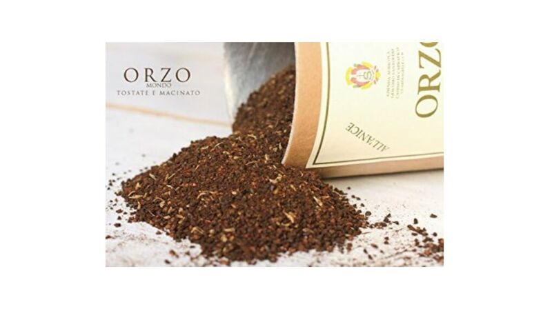 9. 本番イタリアの麦のコーヒー「大麦コーヒー （麦茶） オルツォ・モンド 」