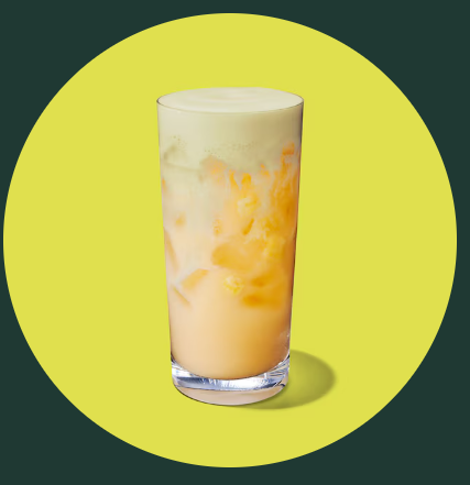 Paradise Drink Starbucks Refreshers® Beverage with Oleato Golden Foam™